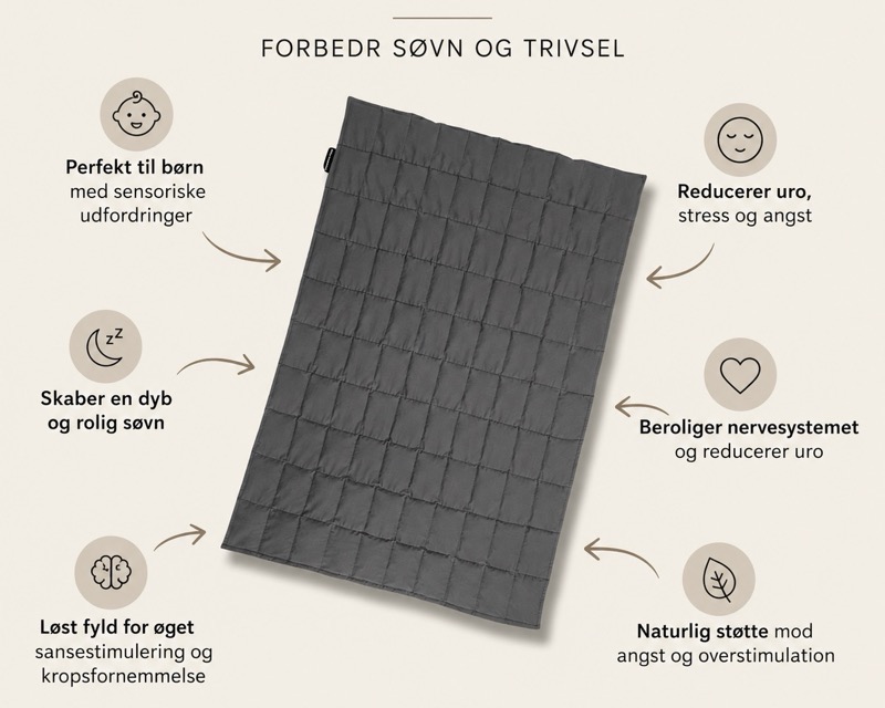 Terapiuniverset original tyngdedyne til børn, junior 3,5 kg